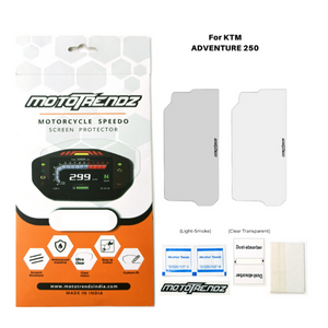 Motorcycle Speedo Screen Protector – KTM Adventure 250 / Adventure 390 X / RC New Series Pack of 2
