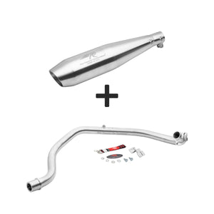 Red Rooster Performance : Polaris for Xpulse 200 with Header Pipe Matte
