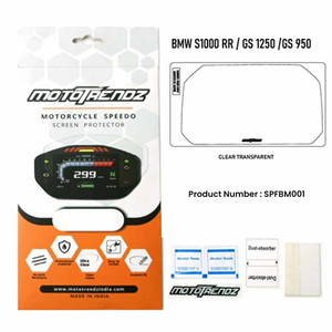 Mototrendz Speedo Screen Protector BMW S1000 RR / GSA 1250/ 850/ 1300 GS (SPFBM001)